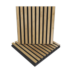 Sound Absorption-Diffuse Acoustic Slat Panels «Pole»