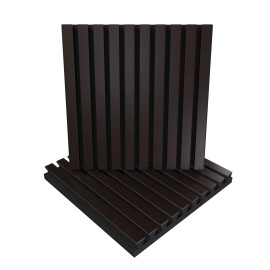 Sound Absorption-Diffuse Acoustic Slat Panels «Pole»