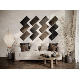 Decorative fabric velvet panels «Rectangle Velvex»