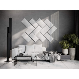 Decorative fabric velvet panels «Rectangle Velvex»