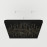 Acoustic Ceiling Panels «Wave-F» Black Gloss