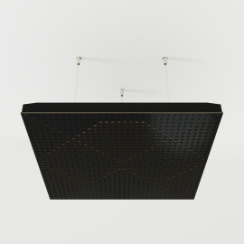 Acoustic Ceiling Panels «Wilds-F» Black