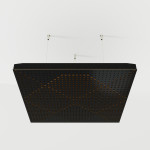 Acoustic Ceiling Panels «Wilds-F» Black