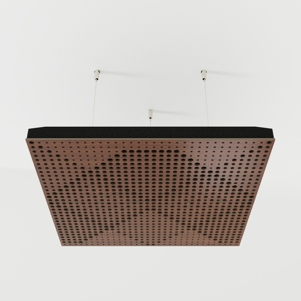 Acoustic Ceiling Panels «Wilds-F» Nut