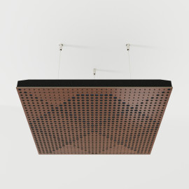 Acoustic Ceiling Panels «Wilds-F» Nut