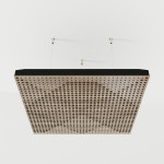 Acoustic Ceiling Panels «Wilds-F» Sonoma