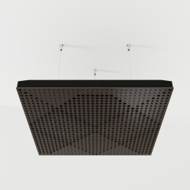 Acoustic Ceiling Panels «Wilds-F» Wenge