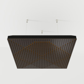 Acoustic Ceiling Panels «Wilds-F» Wenge