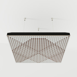 Acoustic Ceiling Panels «Wilds-F» White