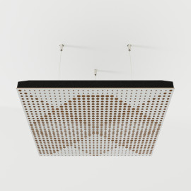 Acoustic Ceiling Panels «Wilds-F» White