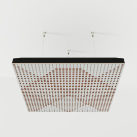 Acoustic Ceiling Panels «Wilds-F» White