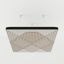 Acoustic Ceiling Panels «Wilds-F» White