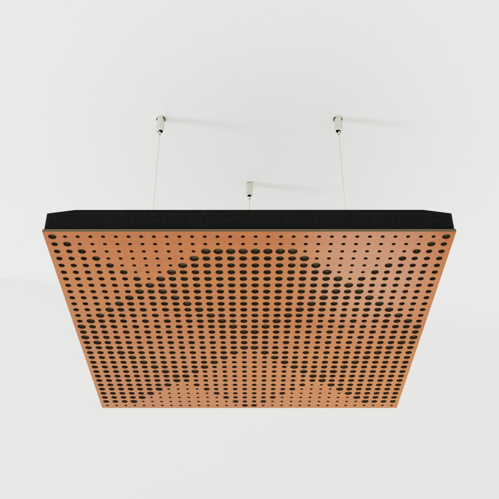 Acoustic Ceiling Panels «Wilds-F» Cherry