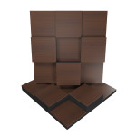 Sound Absorption-Diffuse Acoustic Panel «Edison»