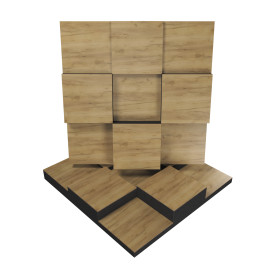 Sound Absorption-Diffuse Acoustic Panel «Edison»