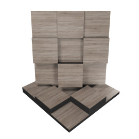 Sound Absorption-Diffuse Acoustic Panel «Edison»