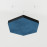 Acoustic Ceiling Panels Velvet Fabric «HEXAGON-Cinematic» with mounting kit