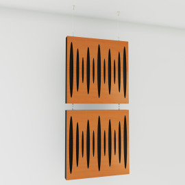 Decorative Hanging screen Acoustic panels "Pulsar"