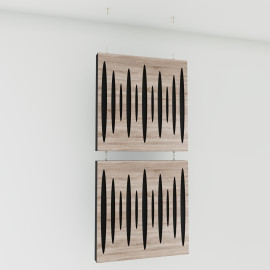Decorative Hanging screen Acoustic panels "Pulsar"