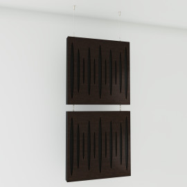 Decorative Hanging screen Acoustic panels "Pulsar"