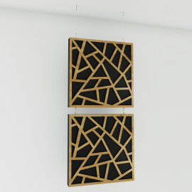 Decorative Hanging screen Acoustic panels "Skyross"