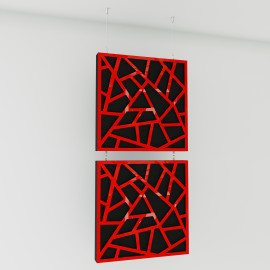 Decorative Hanging screen Acoustic panels "Skyross"