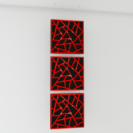 Decorative Hanging screen Acoustic panels "Skyross"