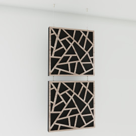 Decorative Hanging screen Acoustic panels "Skyross"