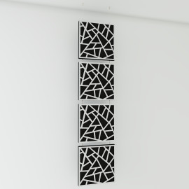 Decorative Hanging screen Acoustic panels "Skyross"