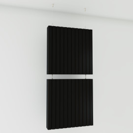 Decorative Hanging screen Acoustic panels "Slatobaf"