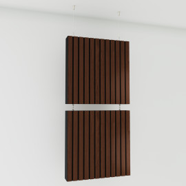 Decorative Hanging screen Acoustic panels "Slatobaf"