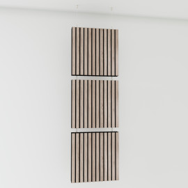 Decorative Hanging screen Acoustic panels "Slatobaf"