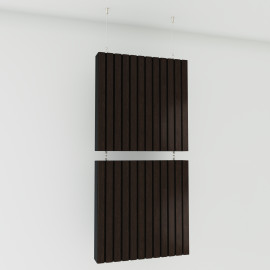 Decorative Hanging screen Acoustic panels "Slatobaf"