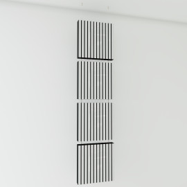 Decorative Hanging screen Acoustic panels "Slatobaf"