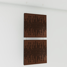 Decorative Hanging screen Acoustic panels "Wave"