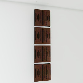Decorative Hanging screen Acoustic panels "Wave"