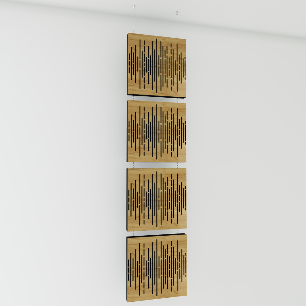 Decorative Hanging screen Acoustic panels "Wave"