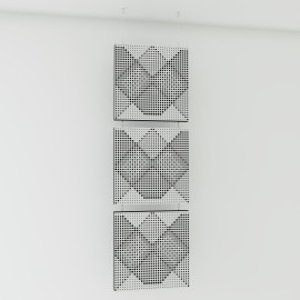 Decorative Hanging screen Acoustic panels "Wilds"