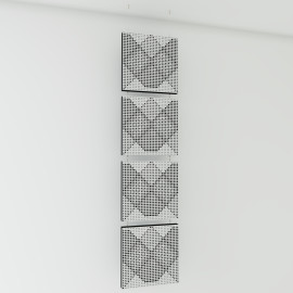 Decorative Hanging screen Acoustic panels "Wilds"