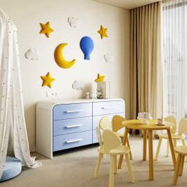 Fabric Soft Velvet Acoustic Child Room Style Panels