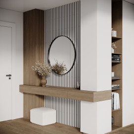 Wooden Decorative Acoustic Panel «Lamela»