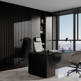 Wooden Decorative Acoustic Panel «Lamela Maxi»