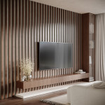 Wooden Decorative Acoustic Panel «Lamela Maxi»