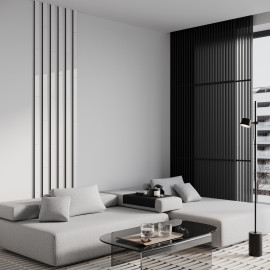 Wooden Decorative Acoustic Panel «Lamela Maxi»