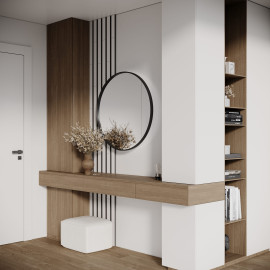 Wooden Decorative Acoustic Panel «Lamela Maxi»