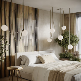 Wooden Decorative Acoustic Panel «Loza»