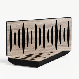 Narrow Acoustic Wall Panel "Pulsar-Horizont"