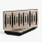 Narrow Acoustic Wall Panel "Pulsar-Horizont"