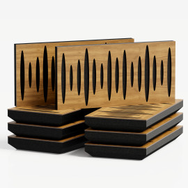 Narrow Acoustic Wall Panel "Pulsar-Horizont"