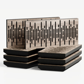 Narrow Acoustic Wall Panel "Wave-Horizont"